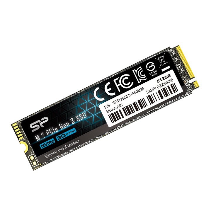 Ổ cứng SSD NVMe Silicon Power 512GB PCIe Gen3 x4 - Hàng chính hãng - Bảo hành 5 năm | WebRaoVat - webraovat.net.vn