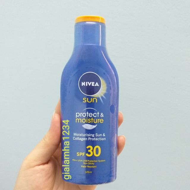 125ml Sữa chống nắng toàn thân nivea spf30