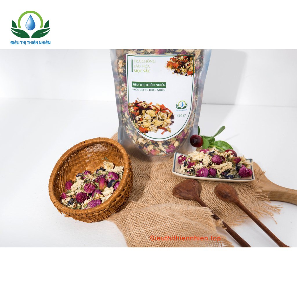 Bách Niên Mộc Trà - Trà chống lão hóa đóng túi zip thương hiệu Mộc Sắc | BigBuy360 - bigbuy360.vn
