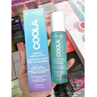 Xịt giữ lớp trang điểm Coola SPF30 fullsize 44ml
