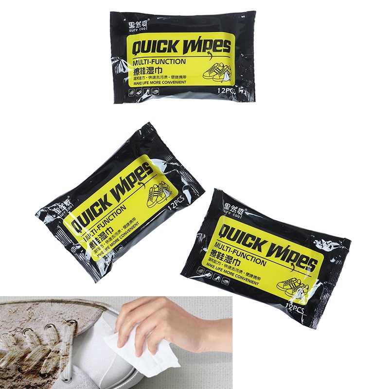 Bộ 12 Dụng Cụ Vệ Sinh Giày Màu Trắng Tiện Dụng