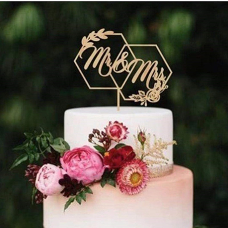 Phụ Kiện Thẻ Trang Trí Bánh Kem Bằng Acrylic In Chữ Love Day Dùng Cho Ngày Valentine / Đám Cưới / Ngày Lễ Tình Nhân
