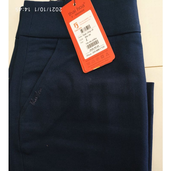 Thái Hoà Chính Hãng Chân váy chất vải đẹp co giãn nhẹ J935