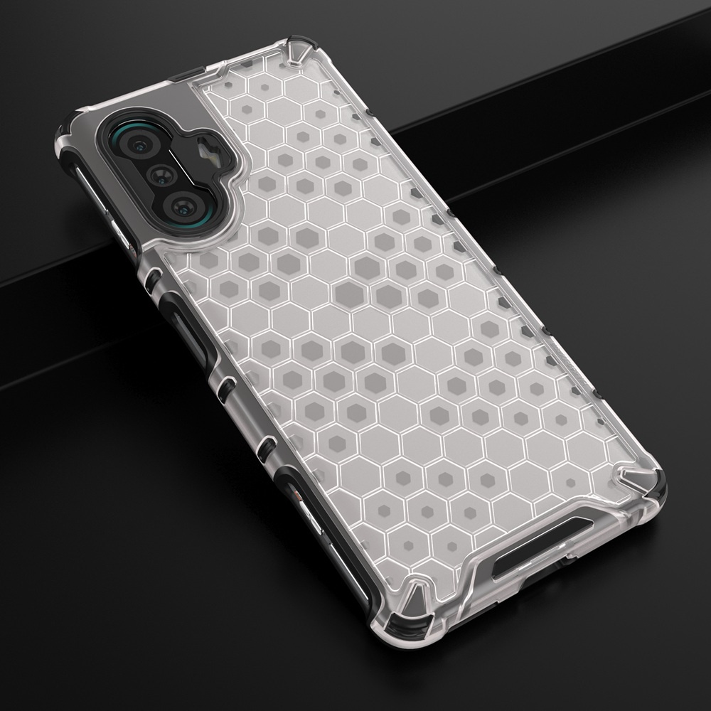 Ốp Điện Thoại Pc Cứng Viền Tpu Dẻo Trong Suốt Kiểu Giáp Chống Sốc Cho Xiaomi Redmi K40 Gaming