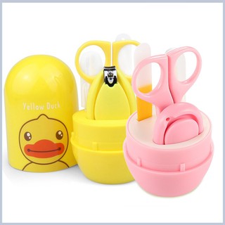Cắt móng tay cho bé Bộ Dụng Cụ Kềm & Kéo Cắt Móng Tay Trẻ Em Nhiều Màu [ đồ sơ sinh quần áo trẻ em giá gốc ]