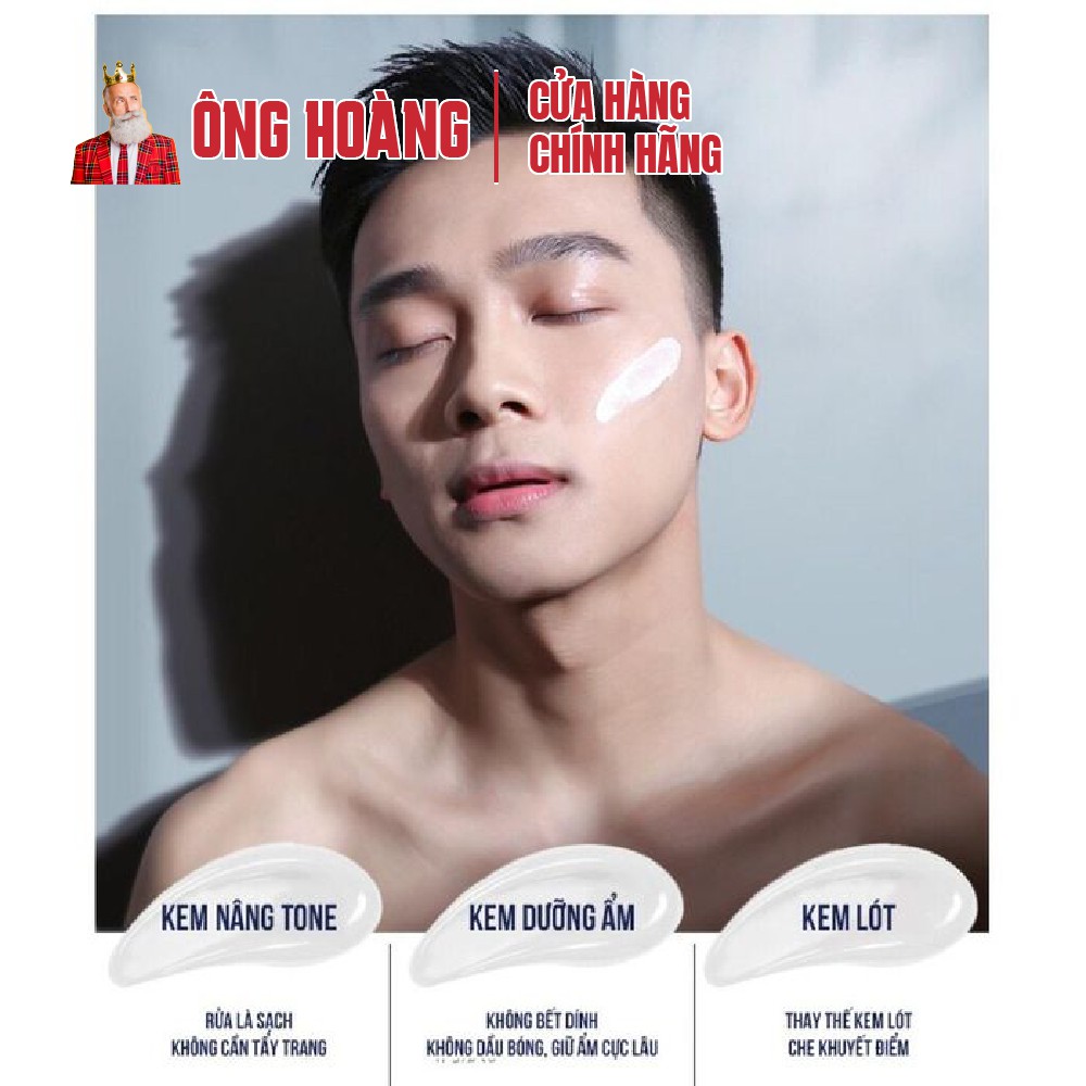 Kem che khuyết điểm nam, kem nền nam siêu mịn, che mụn, che vết thâm, sẹo | BigBuy360 - bigbuy360.vn