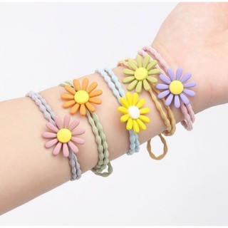 Dây buộc tóc Daisy hoa cúc phong cách Hàn Quốc