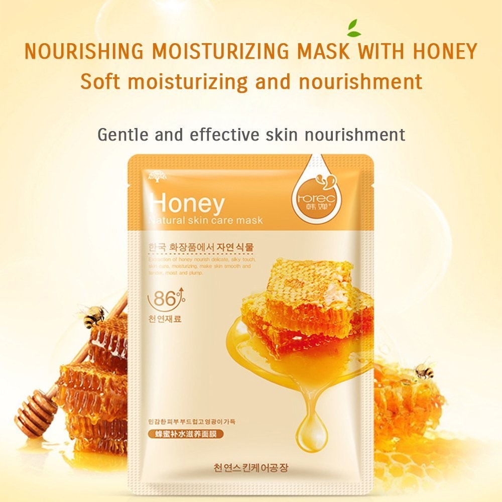 Mặt Nạ Rorec Chiết Xuất Thực Vật Dưỡng Ẩm Kiềm Dầu Loại Bỏ Mụn Đầu Đen