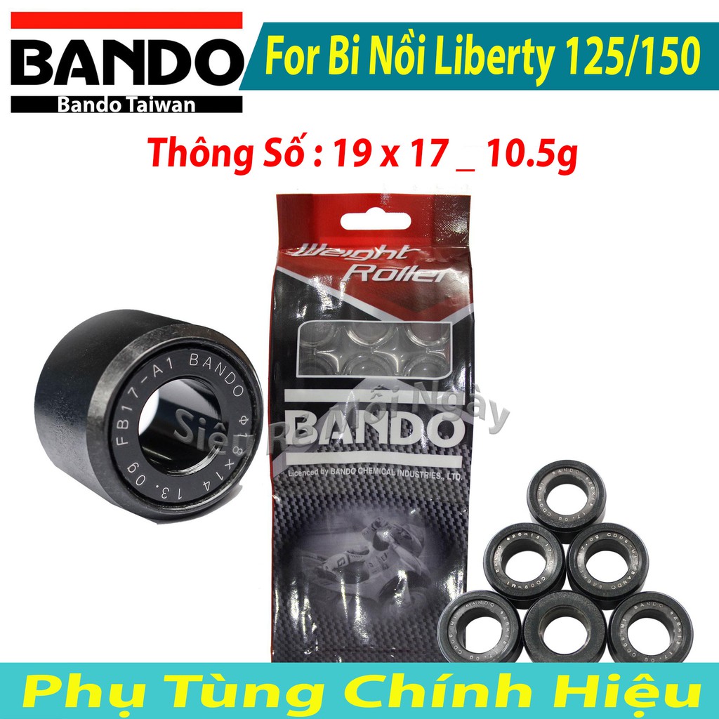 Bộ Bi Nồi Bando Liberty 125, 150cc 19 x 17 x 10.5g