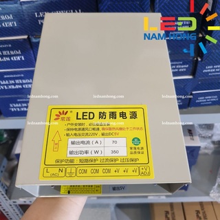 Nguồn 5V70A chống mưa vỏ sat