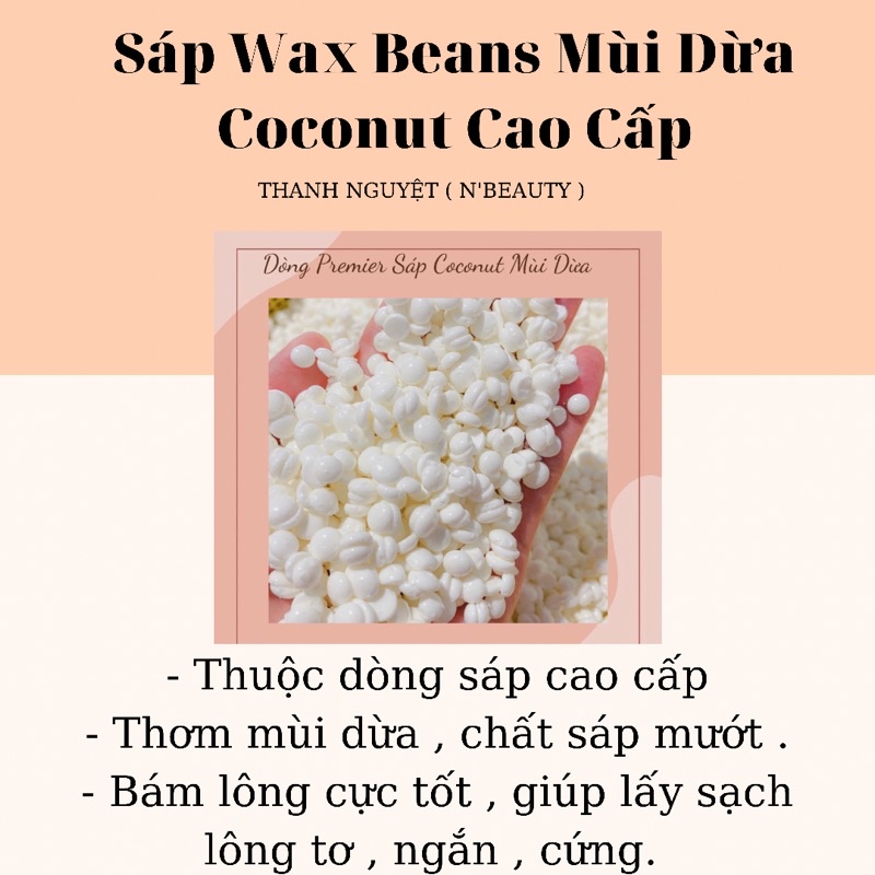 SÁP WAX BEANS MÙI DỪA COCONUT CAO CẤP