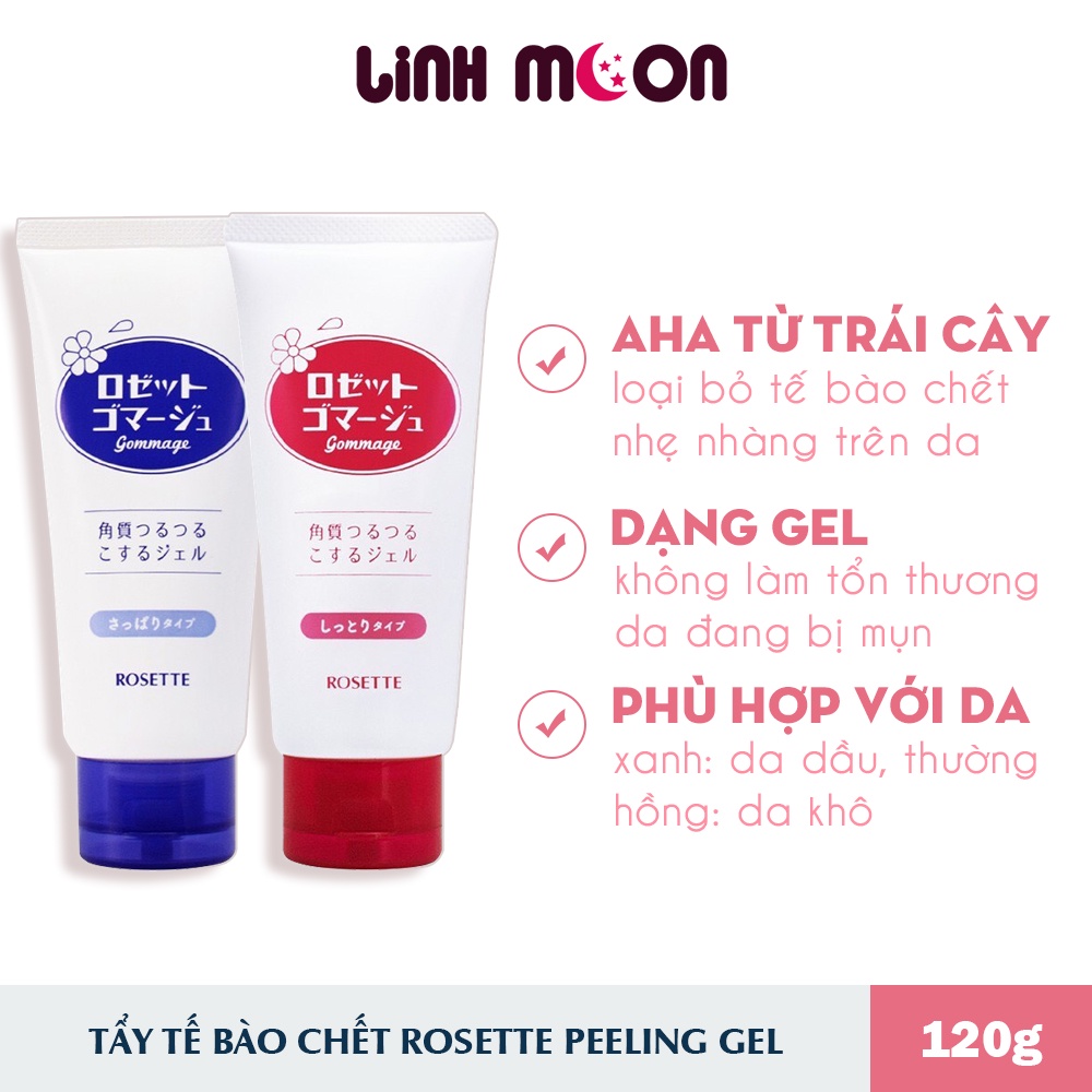 Gel tẩy tế bào chết Rosette Peeling Gel