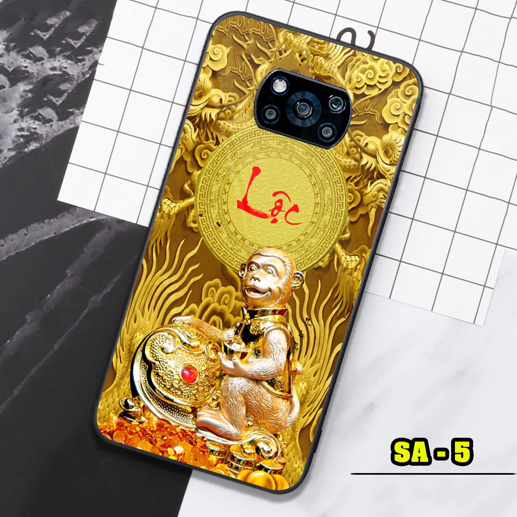 Ốp lưng kính in 3D dành cho điện thoại Xiaomi Poco X3 NFC - Poco X3 Pro - Poco M3/Redmi 9T hình 12 con giáp tài lộc
