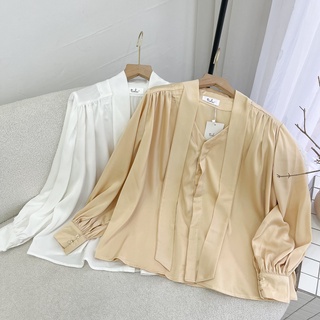 TIELA Áo sơ mi lụa - Hani Shirt