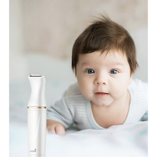 Máy cắt tóc cho bé WéllSkins Xiaomi có thể cạo râu tỉa lông an toàn - Hàng nhập Khẩu