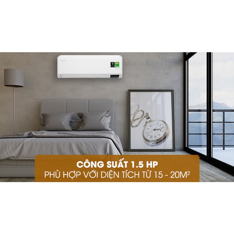 Máy lạnh Samsung Inverter 1.5 HP AR13TYHYCWKNSV 2020 - Điện Máy Tại Kho