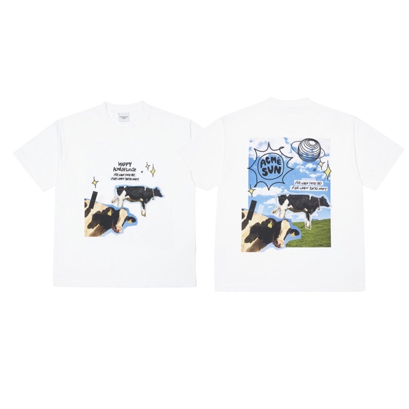 Áo Thun Tay Ngắn In Chữ AD&amp;V Plus Size Cho Nam Nữ