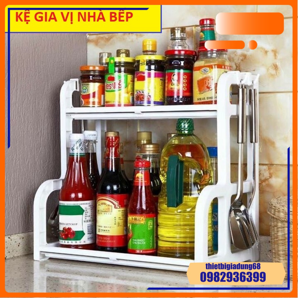 Kệ Gia Vị Chữ H Đa Năng - Kệ Nhà Bếp Việt Nhật - Kệ Gia Vị Bếp Thông Minh