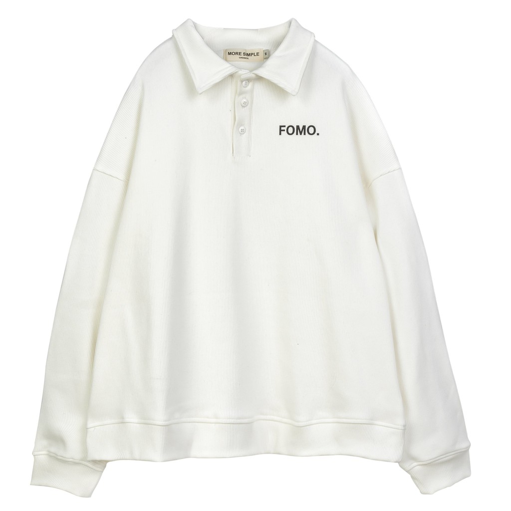 Áo Sweater Dài Tay Form Rộng Unisex POLO FOMO Phong Cách Ulzzang - Tuni Store