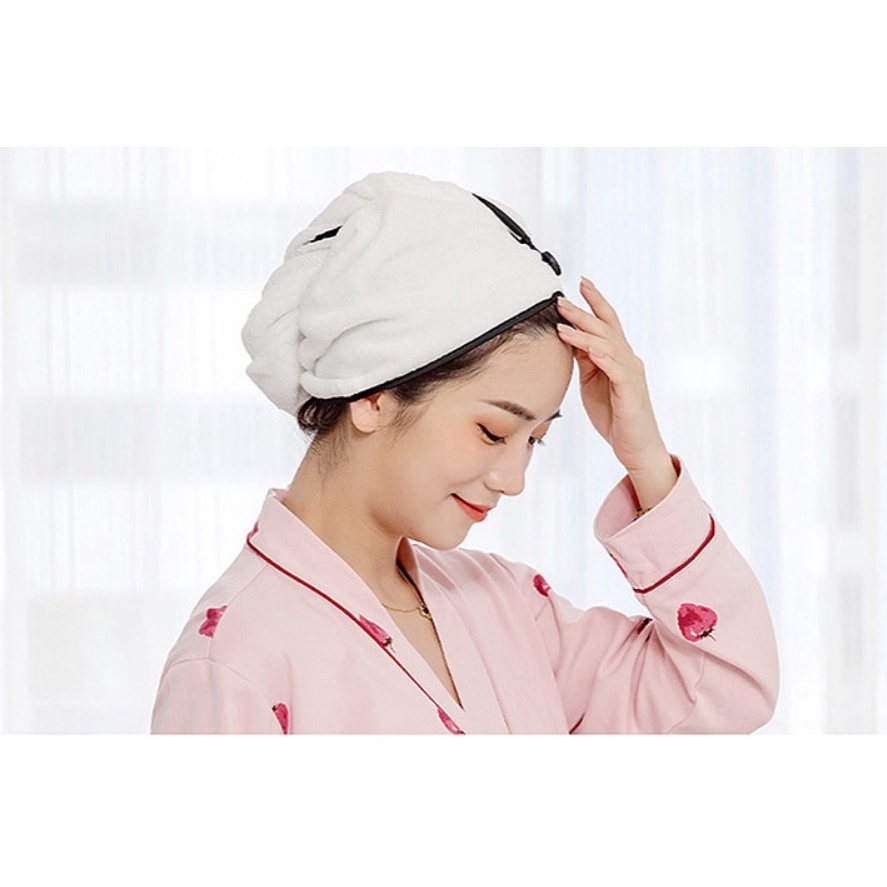 [ĐƯỢC CHỌN MÀU] Khăn Quấn Ủ Tóc Thần Thánh Hot Trend Thấm Hút Nước Cực Tốt Sau Khi Gội Đầu