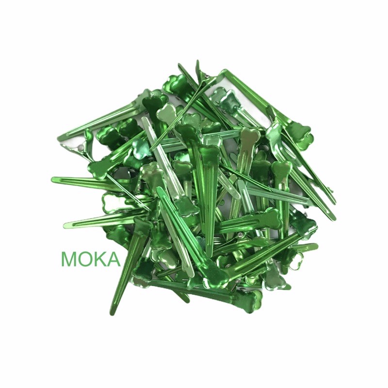 Hộp 50 kẹp vịt màu nhỏ