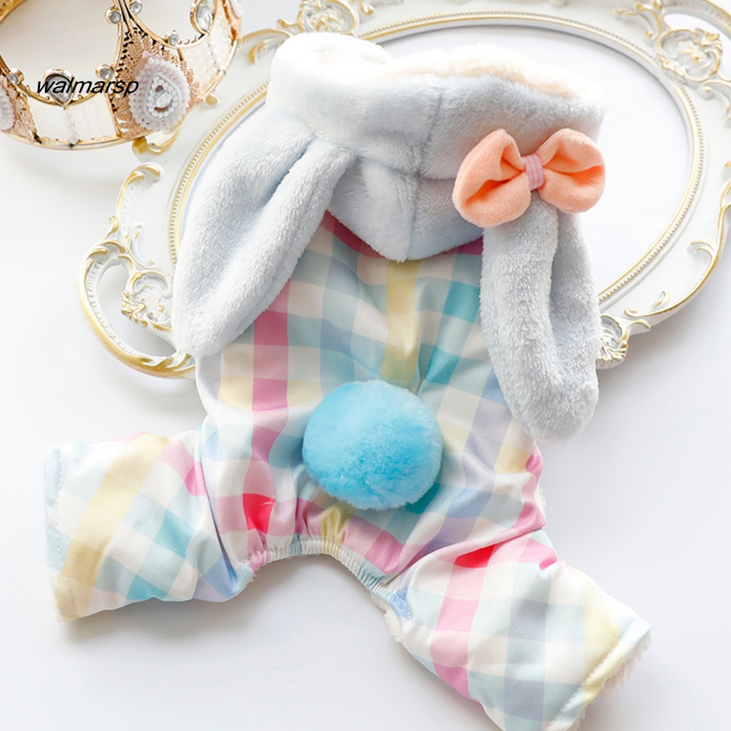 Áo Khoác Dày Có Mũ Bốn Chân Cho Thú Cưng