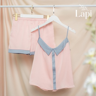 Bộ Đồ Ngủ Hai Dây Quần Short Lapi BDN17