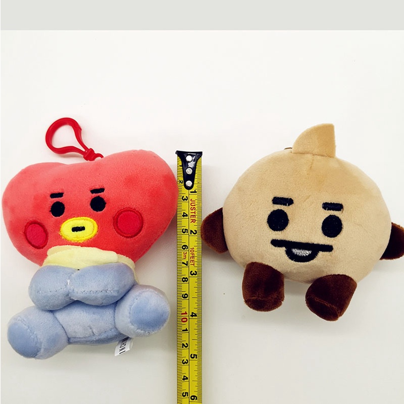 Móc Khóa BTS BT21 Nhồi Bông Dễ Thương