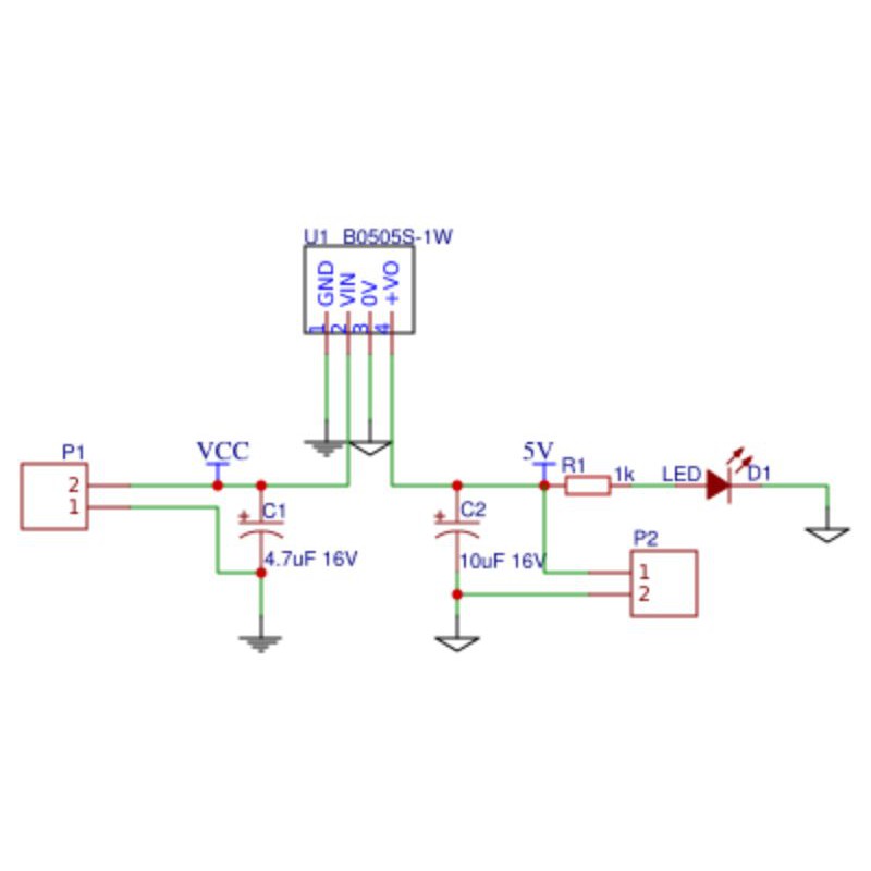 B0505S B1205S B1212S IC nguồn cách ly DC-DC