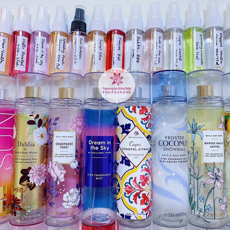 [Link1] Xịt thơm bodymist Bath and body Works 33ml | Thế Giới Skin Care