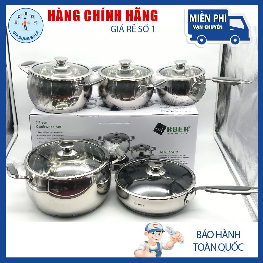 Bộ nồi Arber/Kasa Vila/Engelbeg/Chep&amp;Chep hàng chính hãng 100%