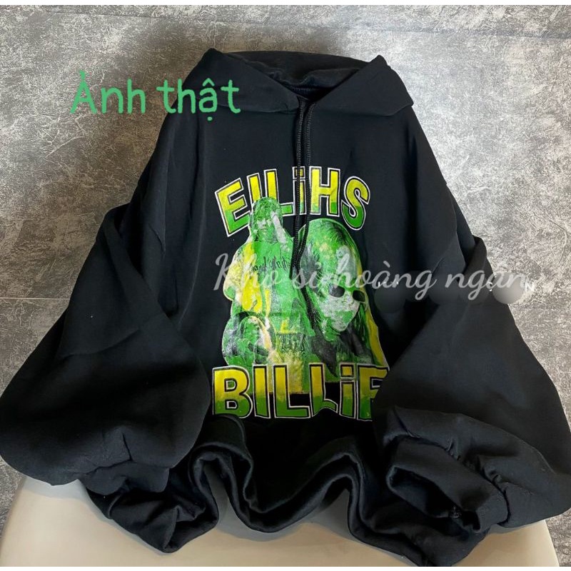 Áo Hoodie Form Rộng Tay Bồng Hình In Nét Không Bong Tróc, Áo Hoodie ELLIHS Unisex Nam Nữ( Kèm Ảnh Thật Đầu Tiên)