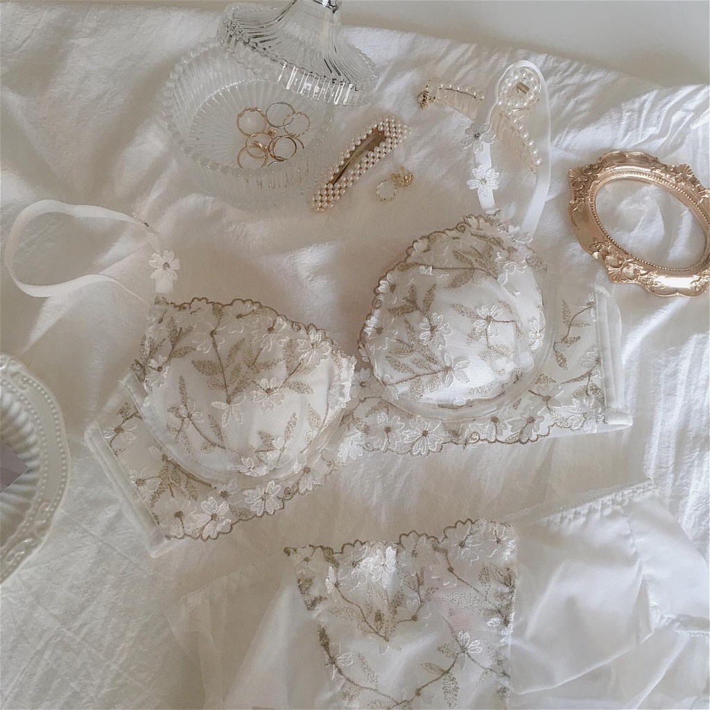 Áo Ngực Mỏng Cúp Ngực Nhỏ Nâng Ngực Chống Chảy Xệ Phong Cách Retro Nhật Bản Quyến Rũ Dành Cho Nữ