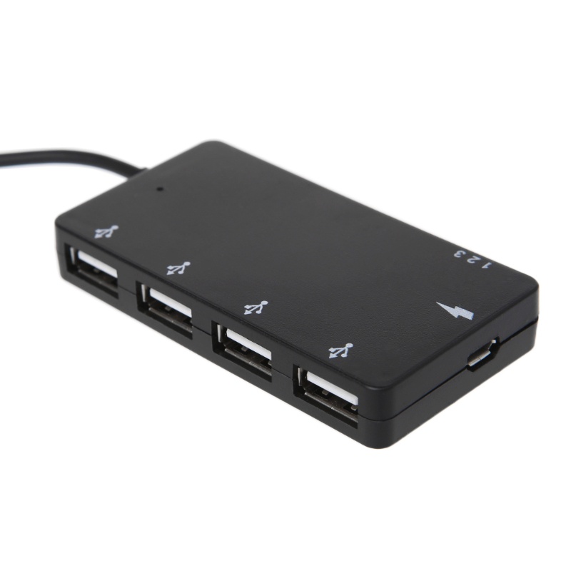 Bộ Chia 4 Cổng Sạc Type C Otg Cho ĐT/Máy Tính Bảng/Pc/laptop táo