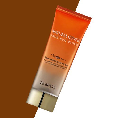 Kem Chống Nắng BEBECO Natural Cover Face Sun Block SPF50+/ PA+++ (70ml) Bảo vệ da tối đa