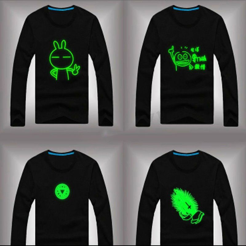 Flgo Áo Thun in Chuyển Nhiệt Độ Trong Bóng Tối Vinyl in Họa Tiết Iron-on Cho Mũ Bảo Hiểm