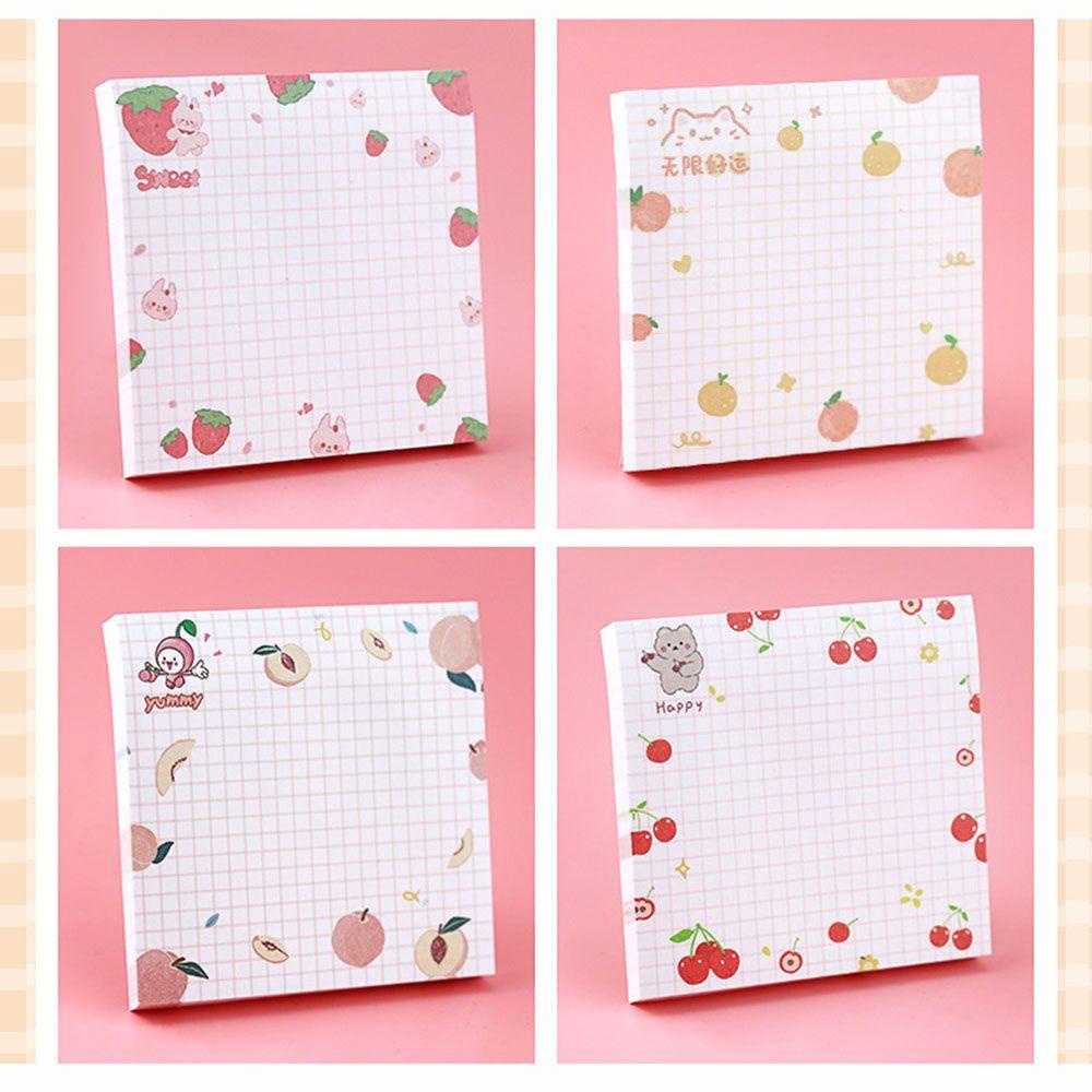 LANFY Strawberry Memo Pad Message Paper Notepad Sticky Notes Scrapbooking Mini Cherry Office &amp; School Supplies Writing Pads Memo Note Diary Book