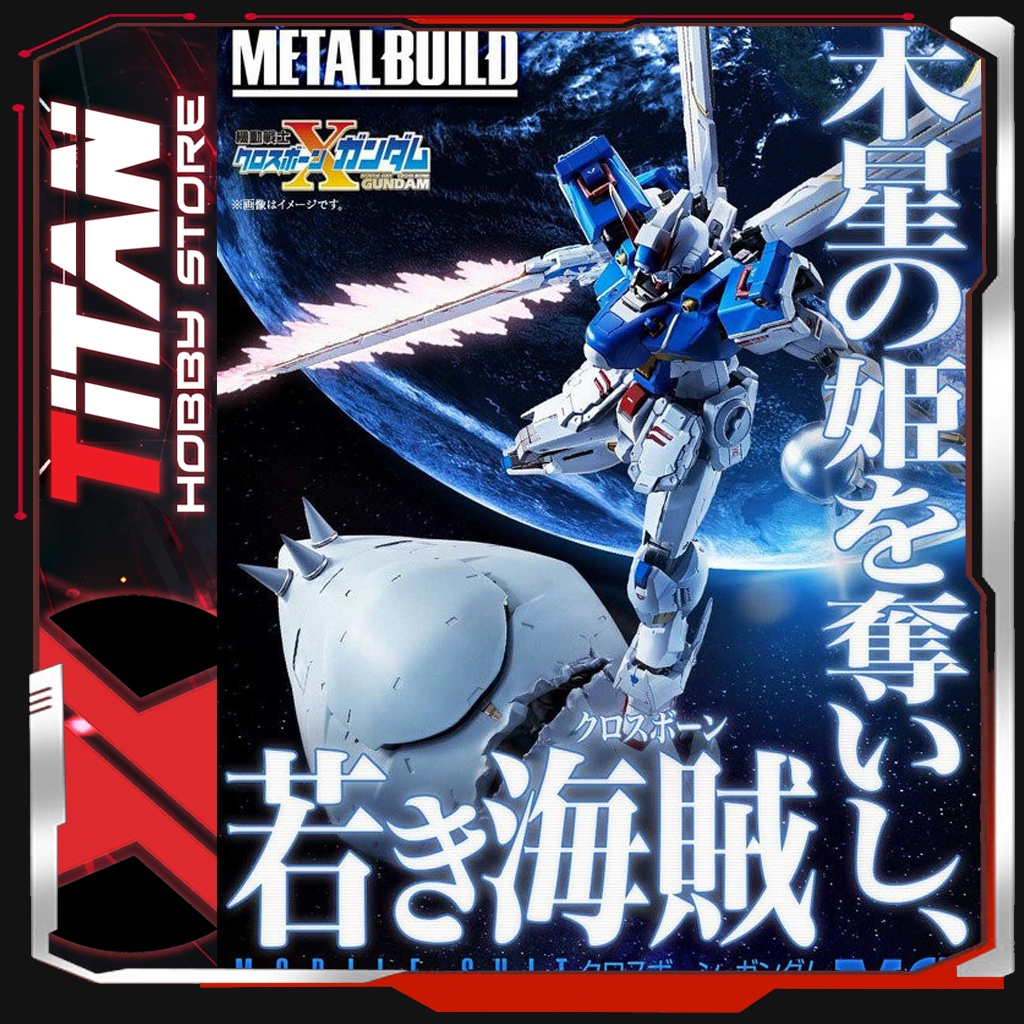 Mô hình Gunpla P-Bandai METAL BUILD CROSSBONE GUNDAM X3 Bandai Japan