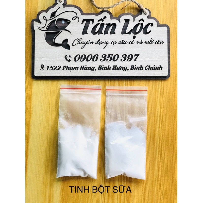 GÓI TINH BỘT SỮA TRỘN MỒI CÂU CÁ
