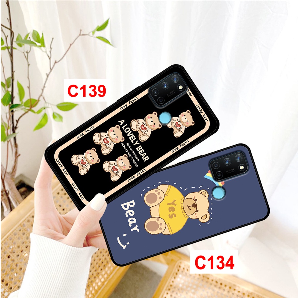 Ốp Lưng Realme C17-Realme 7i in hình gấu bông dễ thương. ốp realme in hình rẻ bền đẹp
