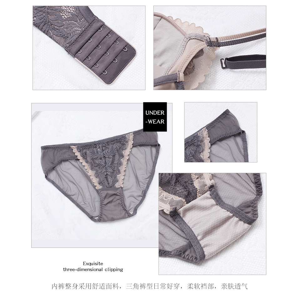 Áo ngực/ set đồ lót phối ren không gọng quyến rũ cho nữ | BigBuy360 - bigbuy360.vn