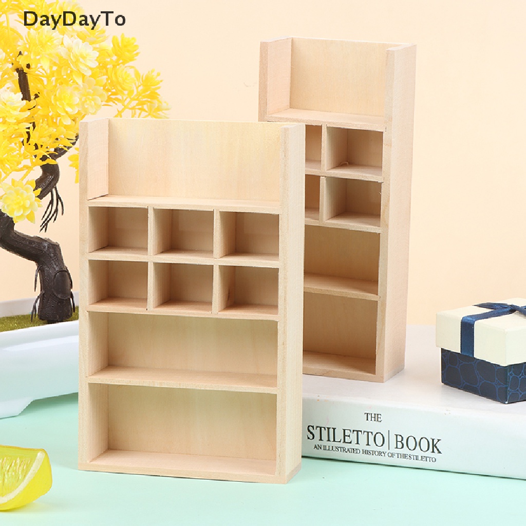 Daydyto Mô Hình Tủ Đựng Đồ Dùng Nhà Búp Bê Bằng Gỗ