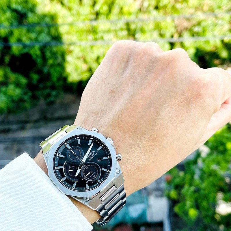 Đồng hồ nam chính hãng casio EDIFICE EFS-S570D pin năng lượng ánh sáng