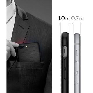 Ốp lưng iPhone 8 Plus/ 7 Plus Spigen Liquid Air Armor(Đen)