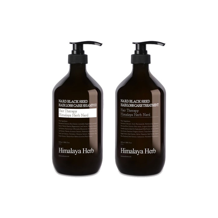 Nard Black Seed Hair Loss Care Shampoo/Conditioner 1000ml