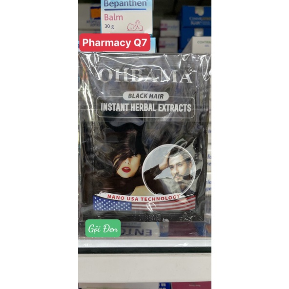 Dầu gội OHBAMA đen/nâu gói