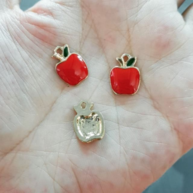 Mặt dây quả táo đỏ ( gói 1 cái)