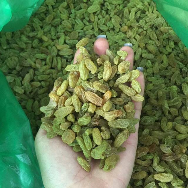 Nho khô xanh [LOẠI 1 - GIÁ TỐT] sấy khô nguyên chất, dẻo chua ngọt, đặc biệt ngon NGỌT