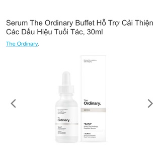 Dưỡng da serum buffet The Ordinary