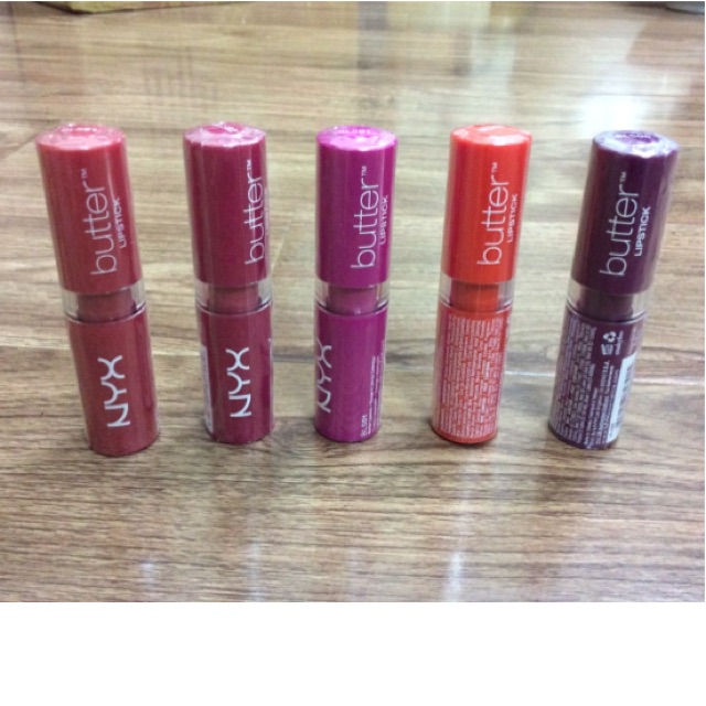 Son Nyx butter màu 01,10
